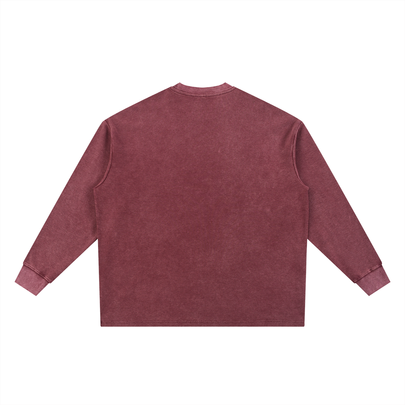 The MÆDE Waffle Oversized Long Sleeve Tee