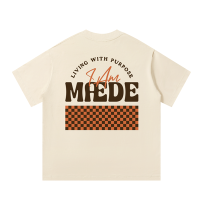 "Living With Purpose" - MÆDE Oversized Tee