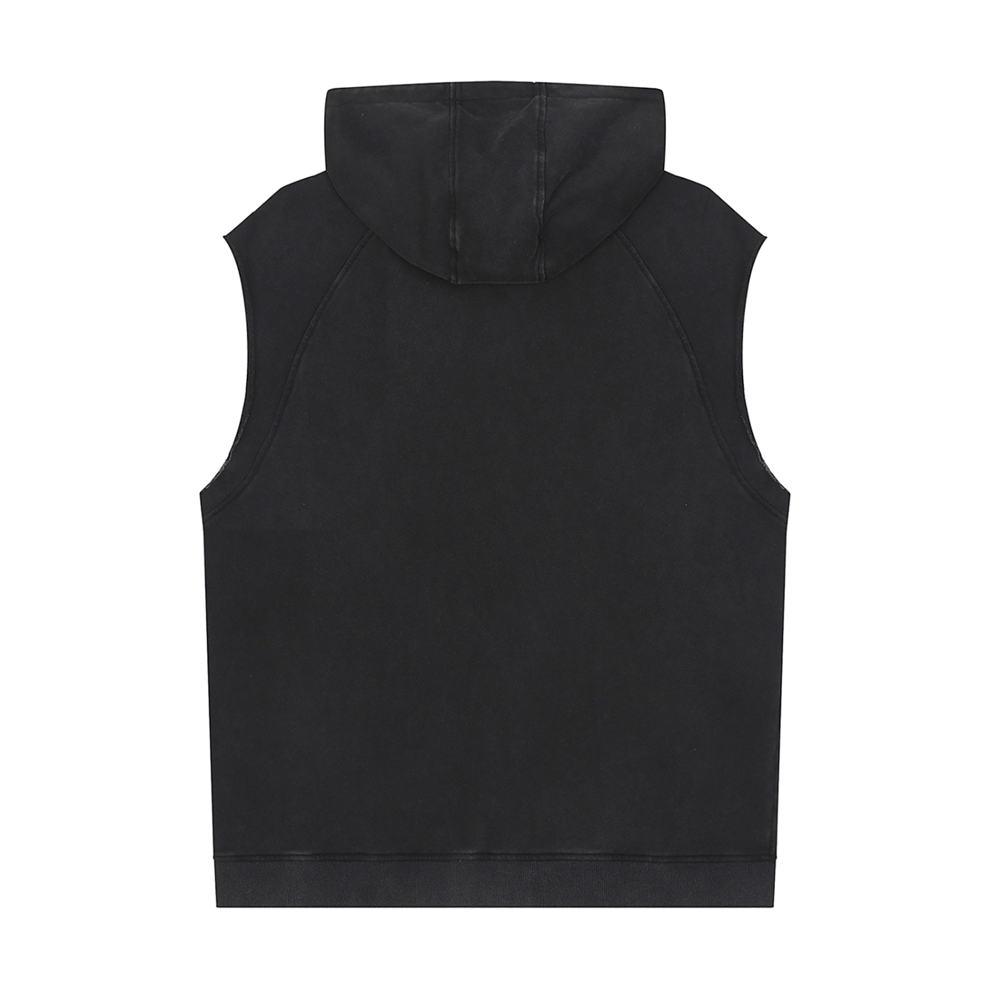 The MÆDE Washed Sleeveless Hoodie