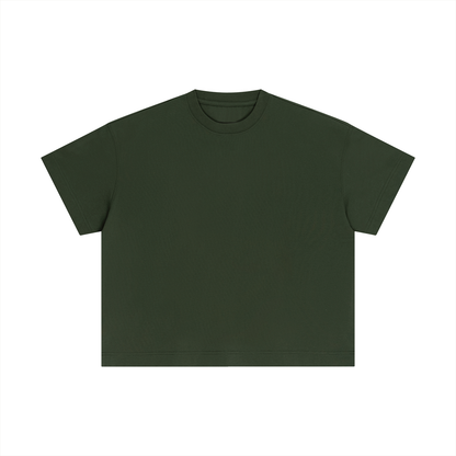 Essential Cotton Boxy T-Shirt - Blank