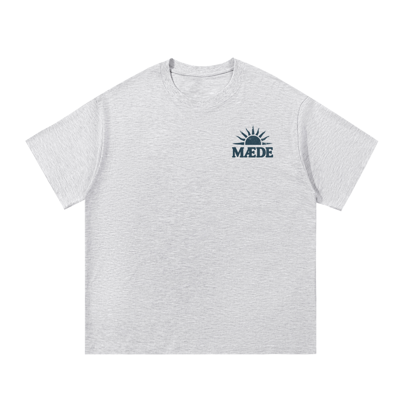 "MÆDE For The Sun" - Essential Cotton Tee (Blue)