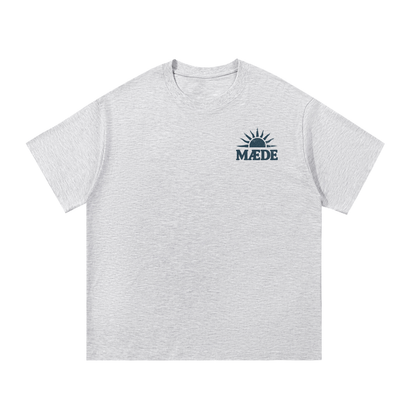 "MÆDE For The Sun" - Essential Cotton Tee (Blue)