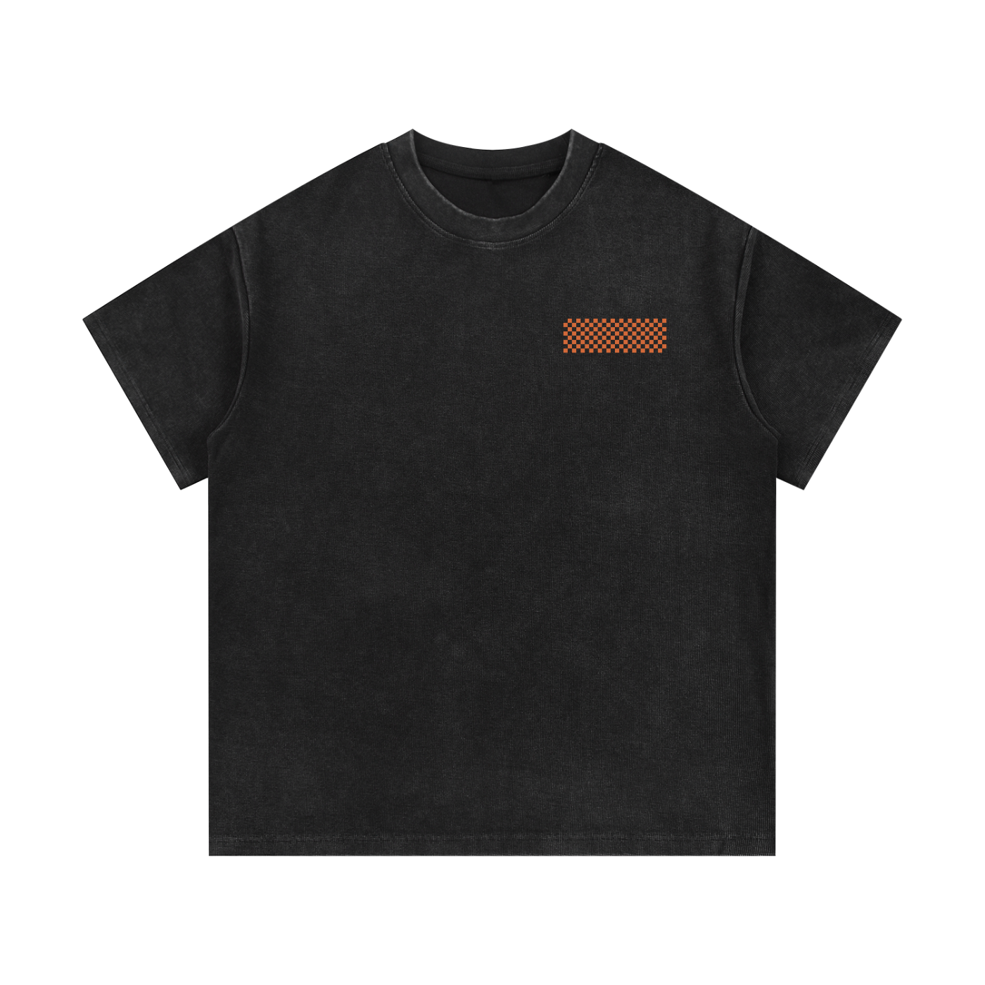 Mineral Wash Waffle Knit T-Shirt