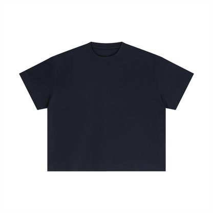 Essential Cotton Boxy T-Shirt - Blank