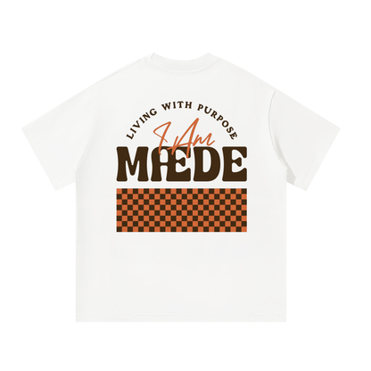 "Living With Purpose" - MÆDE Oversized Tee