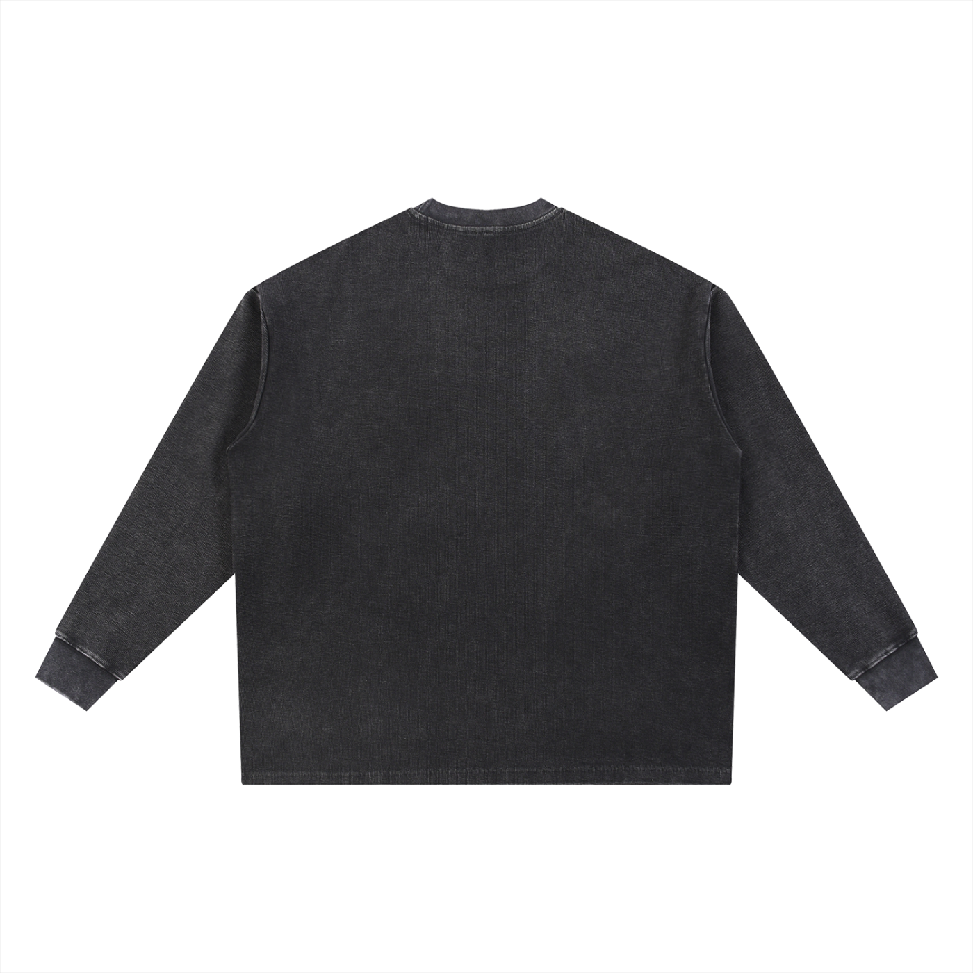 The MÆDE Waffle Oversized Long Sleeve Tee