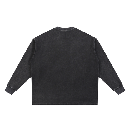 The MÆDE Waffle Oversized Long Sleeve Tee