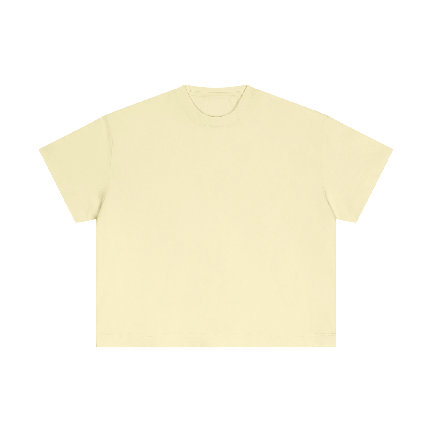 Essential Cotton Boxy T-Shirt - Blank