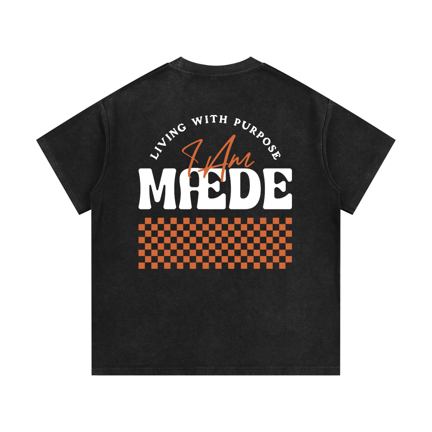 Mineral Wash Waffle Knit T-Shirt