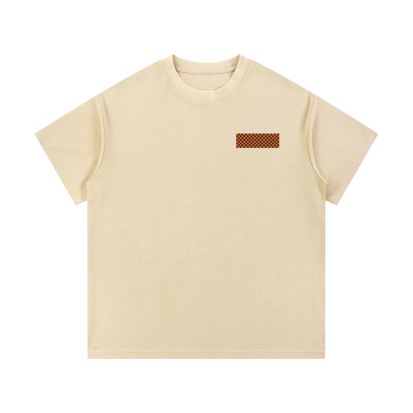 "Living With Purpose" - MÆDE Waffle Knit Tee