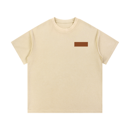 "Living With Purpose" - MÆDE Waffle Knit Tee