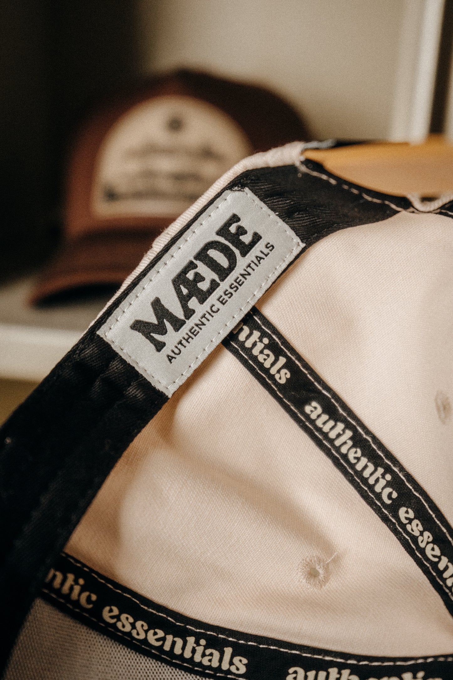 Essential Patch Cap - "Worth The Journey" // Chestnut Two Tone