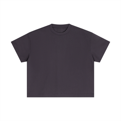 Essential Cotton Boxy T-Shirt - Blank
