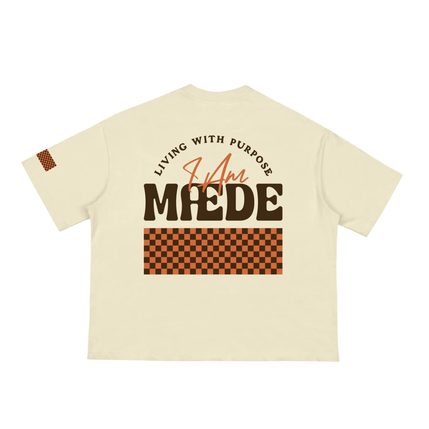 “Living With Purpose” - MÆDE Boxy Tee