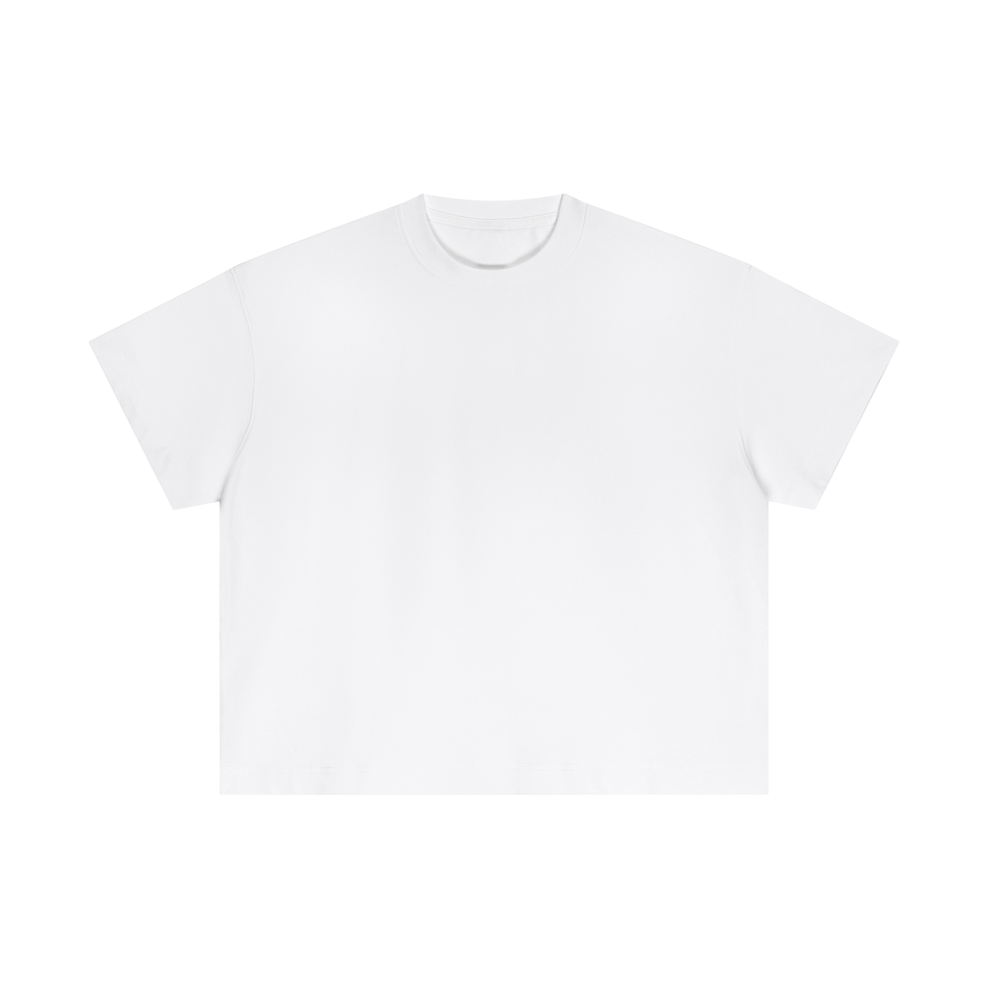 Essential Cotton Boxy T-Shirt - Blank