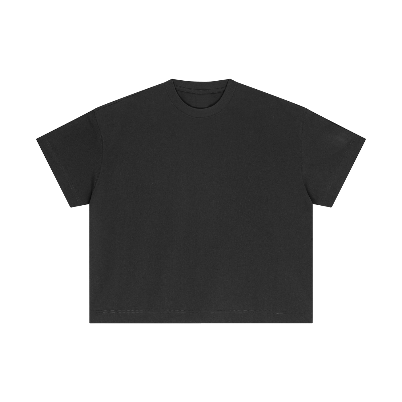 Essential Cotton Boxy T-Shirt - Blank