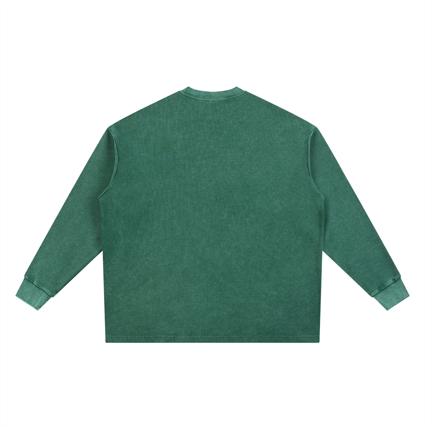 The MÆDE Waffle Oversized Long Sleeve Tee