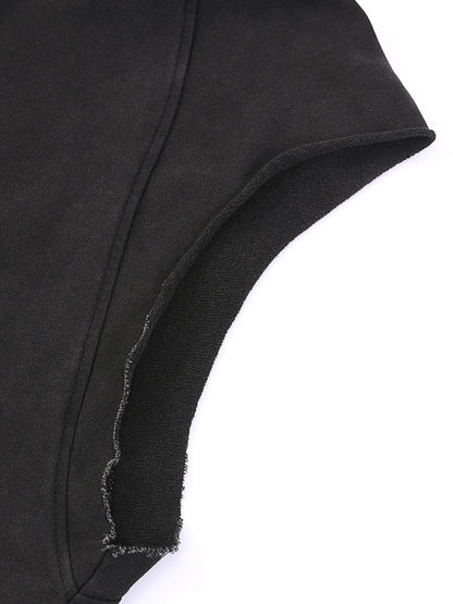 The MÆDE Washed Sleeveless Hoodie